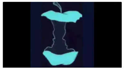 Hidden personality test: Apple or faces?