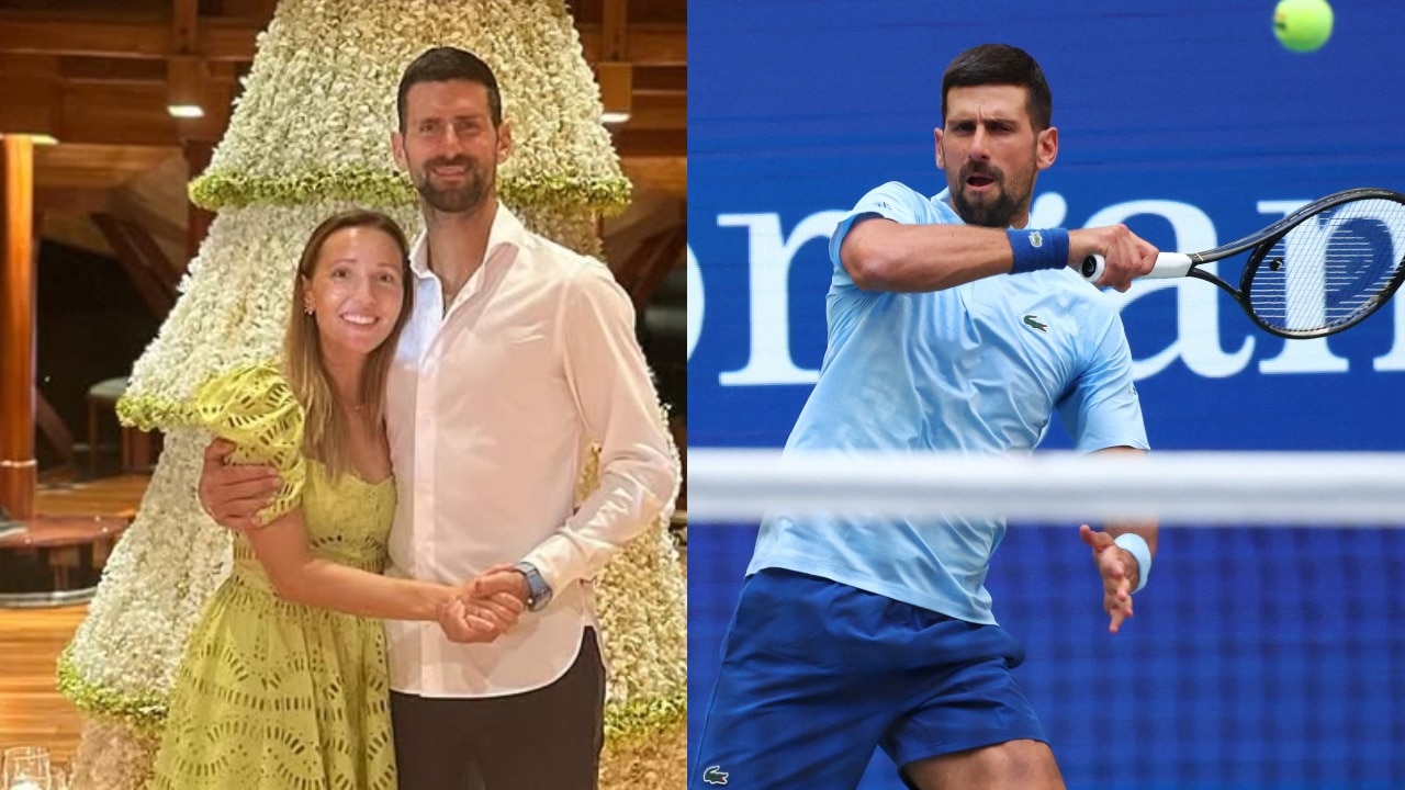 Novak Djokovic and Jelena Djokovic. Courtesy: Reuters/Djokovic Instagram Novak Djokovic, Jelena Djokovic